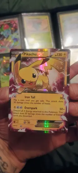 Pikachu EX XY84 XY Generations Promo Holo Ultra Rare Pokemon Card - Image 1