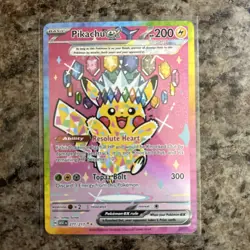Pokemon Pikachu EX SIR 277/217 Ascended Heroes English *IN HAND* - Image 1