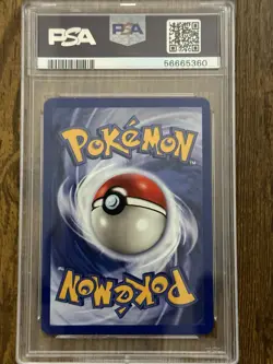 1999 Pokemon Fossil Geodude 1st Edition PSA 9 - Image 2