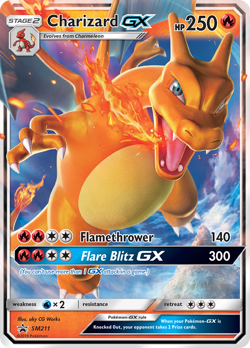 Charizard GX SM211 P SM Black Star Promos Pokemon NM/M - Image 4