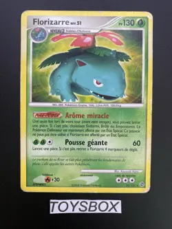 Carte Pokemon Florizarre 20/132 / Bloc DP Merveilles Secretes / Bon Etat FR - Image 2
