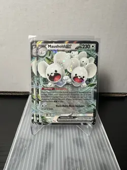 Holo Maushold ex 155/182 Double Rare Paradox Rift Pokemon TCG x2 Both NM - Image 1