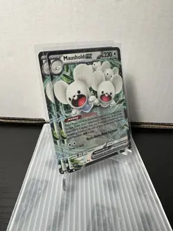 Holo Maushold ex 155/182 Double Rare Paradox Rift Pokemon TCG x2 Both NM - Image 2