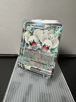 Holo Maushold ex 155/182 Double Rare Paradox Rift Pokemon TCG x2 Both NM - Image 3