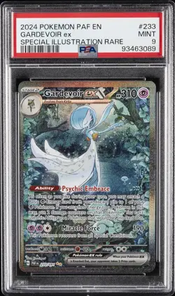 2024 POKEMON PAF EN-PALDEAN FATES SPECIAL ILLUSTRATION RARE GARDEVOIR EX PSA 9 - Image 1