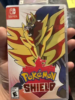 Pokemon Shield Nintendo Switch Game and Case - Image 1