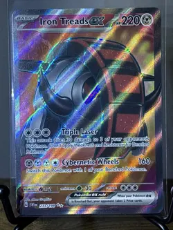 Pokemon TCG Iron Treads ex 233/198 SV01: Scarlet Violet Base Set Holo Ultra Rare - Image 1