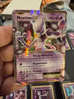 Mewtwo EX 52/108 Evolutions Holo Pokemon TCG (2016) - Image 2