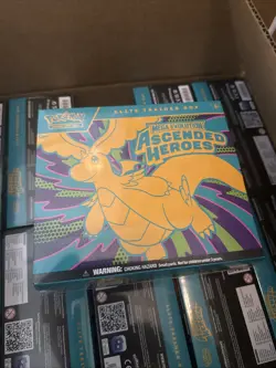 Case (10x) Pokemon Mega Evolutions Ascended Heroes ETB Elite Trainer Box - Image 1