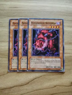 Yu-Gi-Oh! - Pandemonium Watchbear 3X - Complete Playset - Image 1