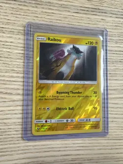 Raikou 32/73 - Shining Legends Pokemon Reverse Holo Foil - Near Mint - Image 1