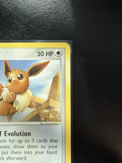 Pokemon Eevee TCG Card 63/100 Sandstorm Regular Non-Holo LP - Image 4