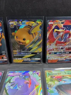 Pokemon TCG GX Ex Holo Lot - Charizard, Mewtwo, Raichu, - 11 Cards Nm - Image 3