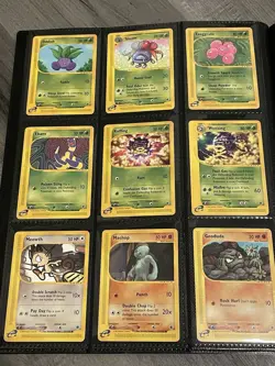 Huge Vintage Pokemon Card Binder Collection 250+ Cards - WOTC Era Lot - Image 5