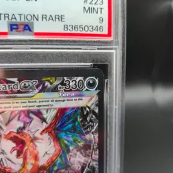 Charizard EX 223/197 Pokemon Card - SV03: Obsidian Flames Holo - PSA 9 - Image 4