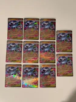 Mega Charizard X ex 013/094 Me02: Phantasmal Flames Holo 11 Card Lot - Image 1