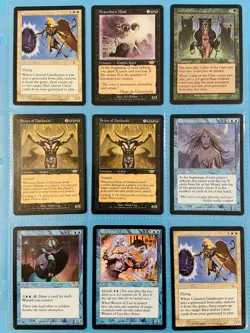 Magic the Gathering Lot of Nine, (9) Legions Cards - Image 1