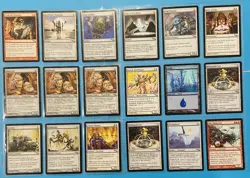 MTG Magic The Gathering Mirrodin 18 Card Lot!! - Image 1