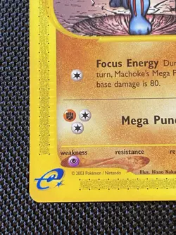 Pokemon Card - Machoke Skyridge 38/144 Uncommon LP/NM - Image 5