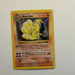 Zapdos, Gengar, Ninetales, Lots of 3 Holo Pokemon Cards - Image 2