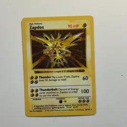 Zapdos, Gengar, Ninetales, Lots of 3 Holo Pokemon Cards - Image 3