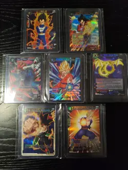 Dragonball Super Card Game 7x Holo Karten Near Mint - Image 1