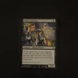 Magic The Gathering Ravnica: City of Guilds Dark Confidant #81 Lightly played - Image 1