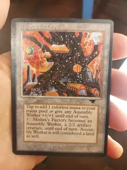MTG - Mishra's Factory Antiquities - Autumn Fall Old School - HP - Image 3
