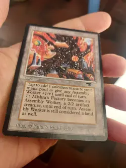 MTG - Mishra's Factory Antiquities - Autumn Fall Old School - HP - Image 5