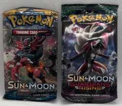 Pokemon Sun & Moon Base Set / Sun & Moon Guardians Rising Sealed Booster lot - Image 1