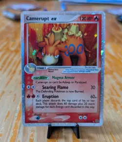 Pokemon TCG Camerupt ex 92/106 Emerald Holo - Image 2