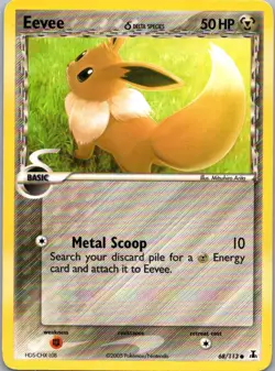 Pokemon TCG Eevee δ 68/113 Delta Species LP - Image 1