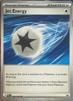 Jet Energy - 190/193 - Paldea Evolved Pokemon 2023 - Image 1