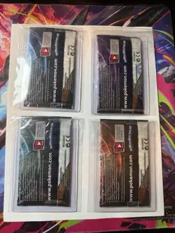 Pokemon TCG Shining Legends Booster Packs x4 - Complete Art Set w/ Sleeves - Image 2