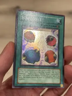 Yugioh Misprint Scapegoat Foil Shift SDJ 1st Edition LP - Image 2