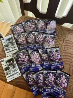 LOT OF 16 PACKS - One Piece TCG OP14 Loose Packs The Azure Sea’s Seven English - Image 2