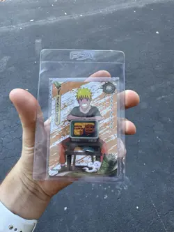 PSA Magazine x Kayou Exclusive NARUTO Uzumaki PROMO CARD December 2025 NM - Image 1