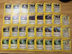 Pokemon TCG Expedition Base Set Trainer Card Lot 2002 E-Reader (31 Total) - Image 1