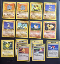 Pokemon TCG 38 Card Vintage Bundle Fossil Base Set Jungle Items Pikachu - Image 5