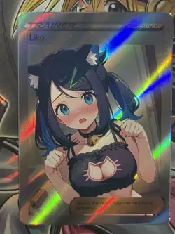 Pokemon Liko Anime Waifu Custom DIY Trainer Art Sexy Pokemon card - Image 2