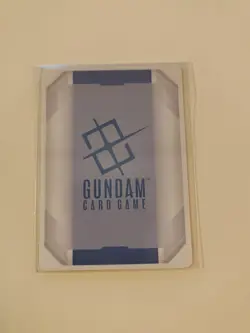 ENGLISH Qubeley Newtype Challenge Prize Card Gundam TCG 1st Place Winner Promo - Image 2