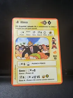 DRAGON Ball Alchemia Italian Card 229 Tournament Announcer Episodio 92 Rare - Image 1
