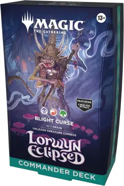 MTG Magic Lorwyn Eclipsed Blight Curse Commander Deck SEALED NEW - Image 1
