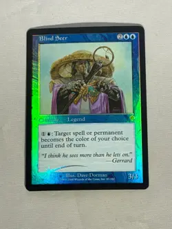 MTG FOIL Blind Seer Invasion Magic the Gathering - Image 1