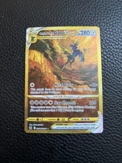 Pokemon Origin Forme Dialga VSTAR GG67/GG70 Crown Zenith Secret Rare Holo - Image 1