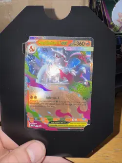 Pokemon TCG Mega Charizard x Ex 029 Blackstar Promo Mega Evolution - Image 1