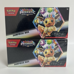 Pokemon TCG Prismatic Evolutions Surprise Box x2 Scarlet & Violet NEW & SEALED - Image 1