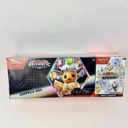 Pokemon Sams Club Prismatic Evolutions Surprise Box & Booster Bundle 2-Pack - Image 1