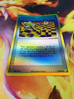Warp Point 85/95 NM Uncommon Reverse Holo Team Magma vs Team Aqua Pokemon TCG - Image 2