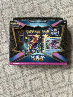 Pokemon - Shining Fates Mad Party Pin Collection 'Galarian Mr. Rime' Sealed - Image 1